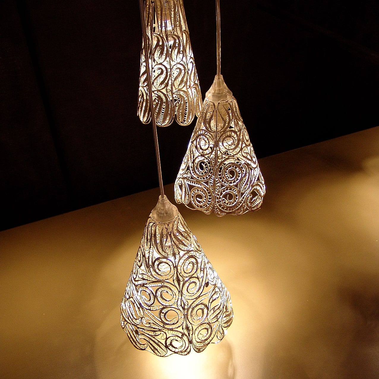 Ensemble de suspensions CÔNE à différentes hauteurs