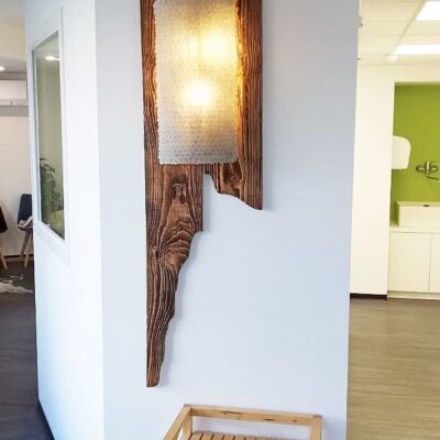 Alternative view of Ecorce - Wall-light