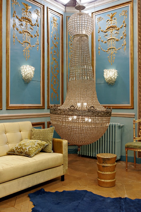 Suspension Parachute salon résidentiel — collection Flambeau Spiridon Deco